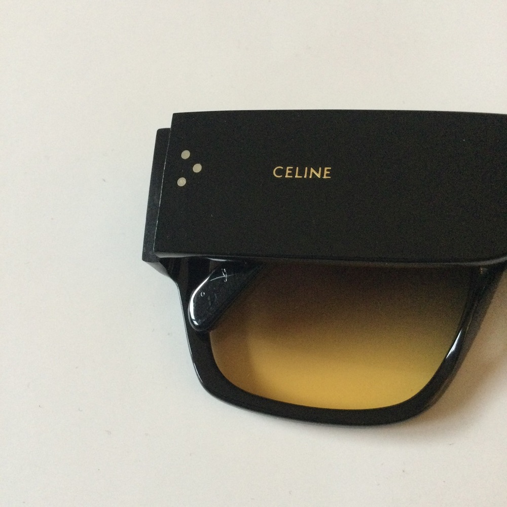 CELINE CL4056IN BLACK SUNGLASSES EUC EXCELLENT - Picture 7 of 16